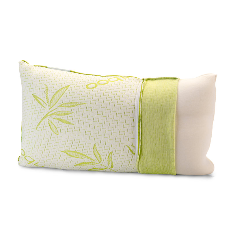 Rayon From Bamboo Memory Foam Pillow Pair