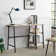 Home Office Desk and Chair Set Computer Desk and Ergonomic Mesh Office Chair Set