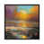 Black Floater Framed