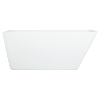 Jaidyn 55" Freestanding Soaking Acrylic Bathtub