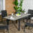 Theopal Extendable Rectangular Wicker/Rattan Outdoor Dining Table