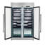 Cellier FORNO Abruzzo 48 pouces à deux zones, 102 bouteilles, 24 cu. pi., Supports et tablettes en acrylique