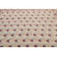 Tapis décoratif en laine Ivoire de conception unique 8 pi 7 po x 9 pi 6 po noué à la main New Age Aubusson