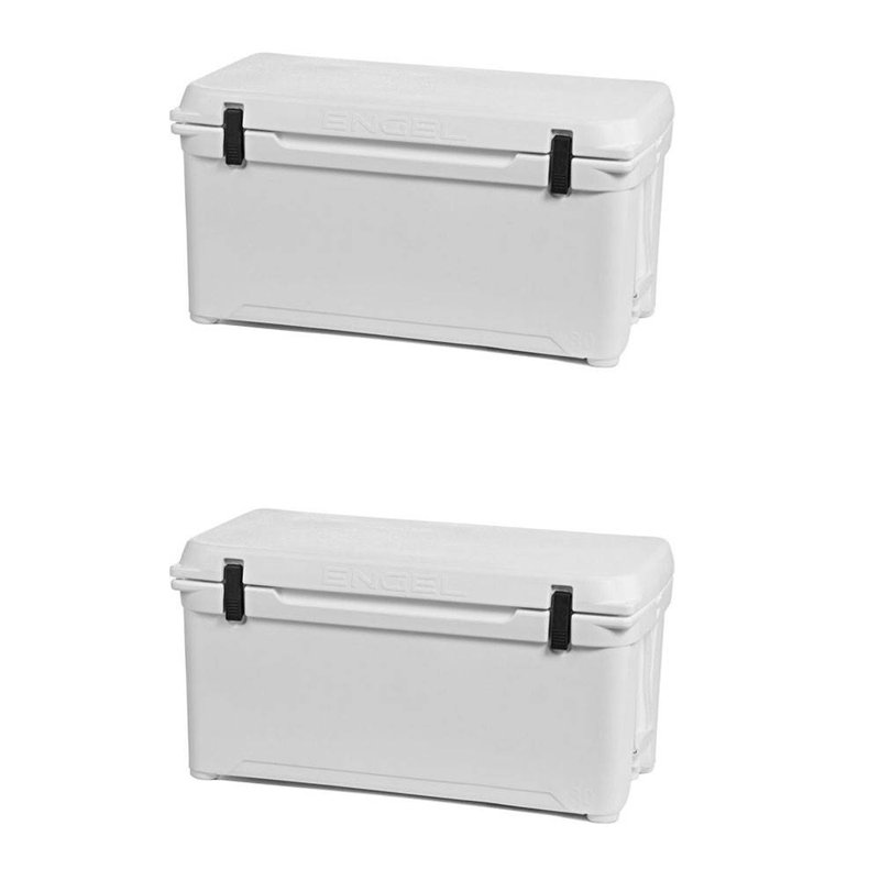 Glacière haute performance 18,5 gallons Engel, blanche (paquet de 2)