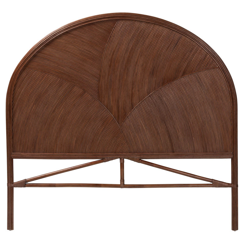 Tête de lit Berntraud, Brun foncé, Grand