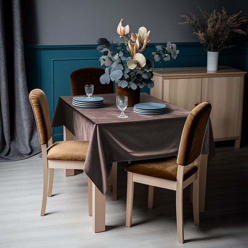 Nappe Luxury, L 60 po x l 52 po, 23 - brun