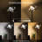 Fimei Saturn Ring LED Floor Lamp – Modern Steel Torchiere Standing Lamp with Remote & Touch Control-849060180