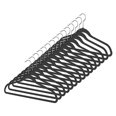 SPACEMAKER SUIT HANGERS S/20-BLACK