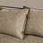 Reversible Daybed Brown - Cotton Filled, Rustic Microfiber Back, Cabin Style