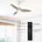 Donnabell 52'' Ceiling Fan with LED Lights-1160867647-1160867634