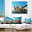 Housse et insert de coussin rectangulaire New York City with Brooklyn Bridge Cityscape-1577312299