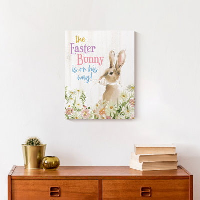 " Easter Bunny On His Way "