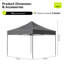 Canopy Tent, Heavy Duty Pop up Canopy-1255149066-1255149065