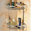 Lore Drill / Screw Stainless Steel Shower Caddy