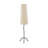 Selby 60'' Black Wrought Column Floor Lamp