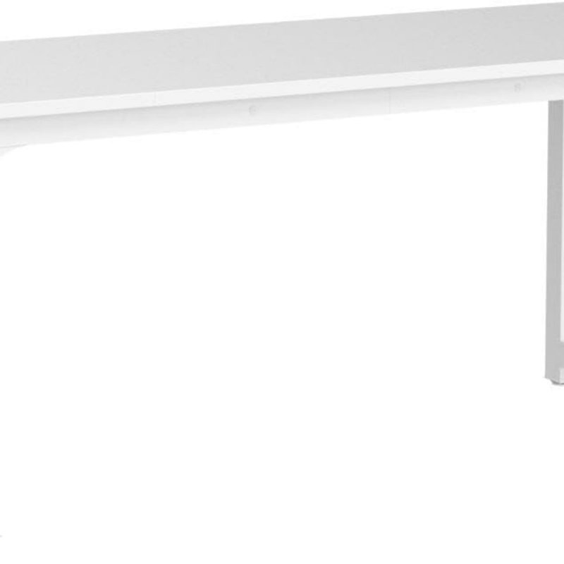 63" Executive Desk With Thick Metal Frame