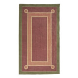 Pink & Green Traditional Wool Rug - 10'5" x 17'11"