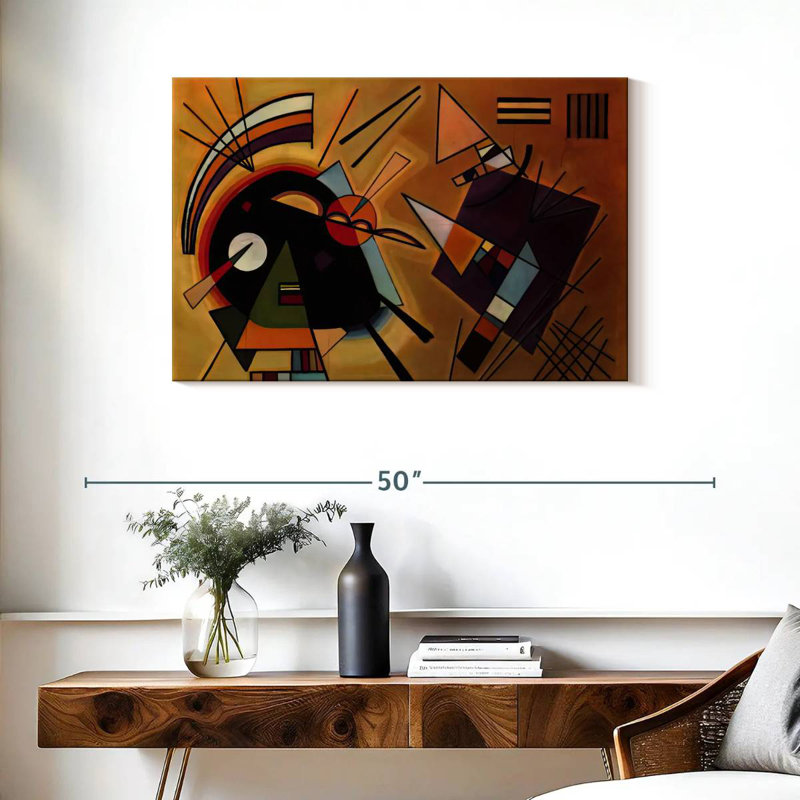 Avery Black And Violet, 24" H x 36" W