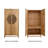 Simple Solid Wood Large Storage Wardrobe