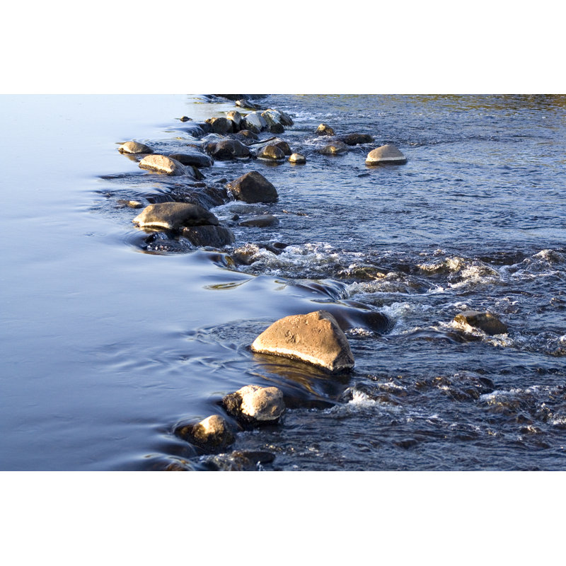 Rocky Weir by Liz Leyden - Wrapped Canvas Print, 20cm H x 30cm W x 3.8cm D