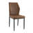 Set of 3 Shell Pattern Dining Chairs