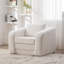 Canapé-lit simple pliable de 40 po avec accoudoirs et dossier-1501278261
