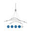 Lustre unique à 6 lumières DEL Besek-709743189