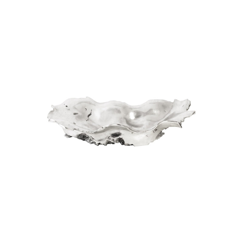 Bol en bois de rose, argent