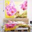 Tapisserie fleurie d’orchidées florales-28488483