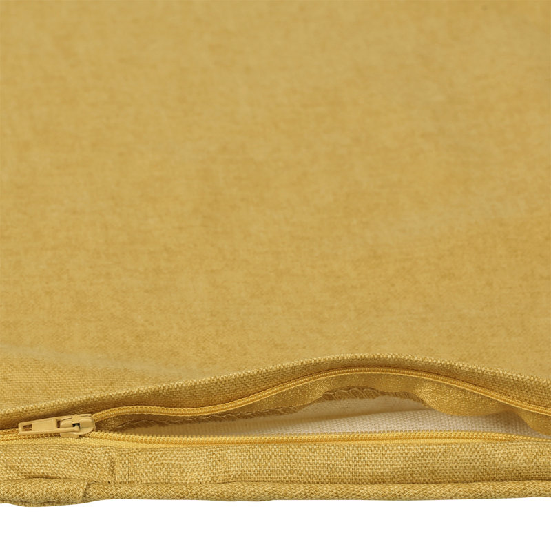 Square Cushion Cover, Ochre