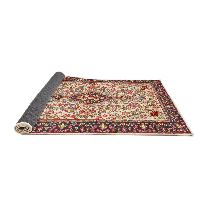 Tapis oriental beige, Rond 3 pi