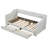 Twin Size Upholstered Daybed With Two Drawers, Beige-946830186-946830184