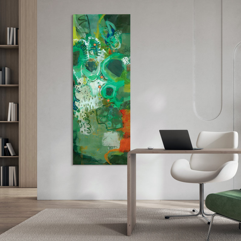 'Lolly I' Print on Glass