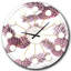Horloge murale Pineapple Summer Bliss V - Mid-Century-40743602-41250248