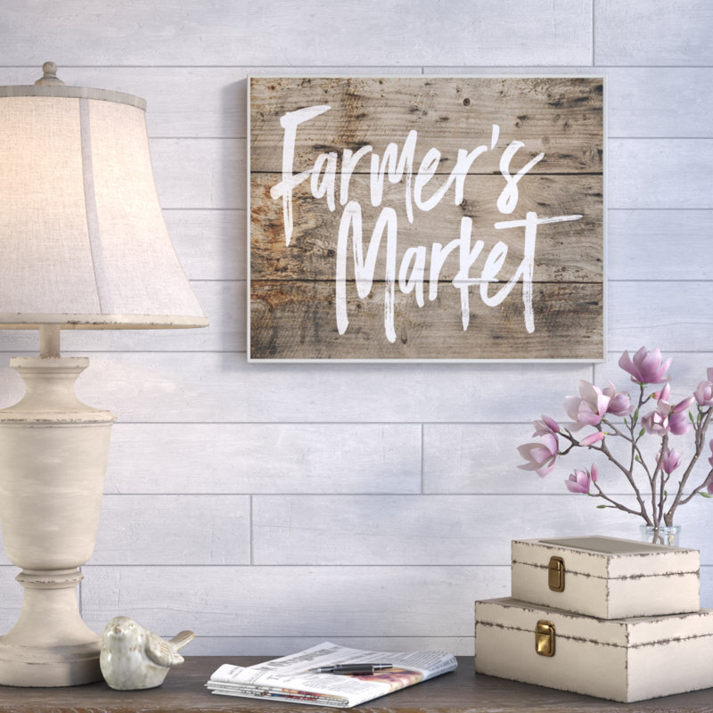 " Farmer's Market " by Brandi Fitzgerald, 30" H x 40" W, Wrapped Canvas