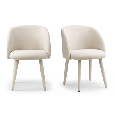 Modern Upholstered Dining Chairs With Arm