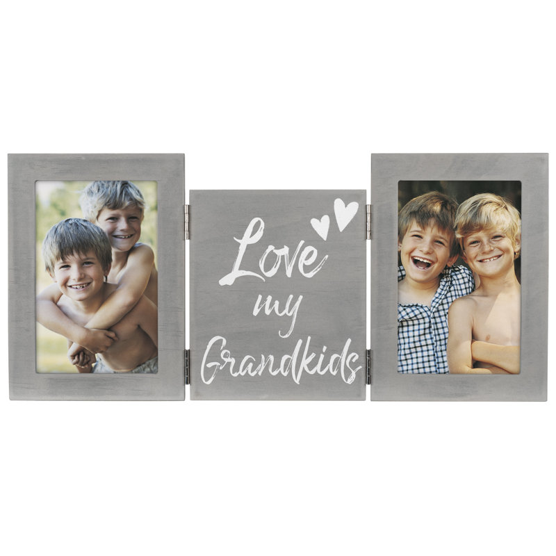 Cadre photo à trois volets grandkids Egremt
