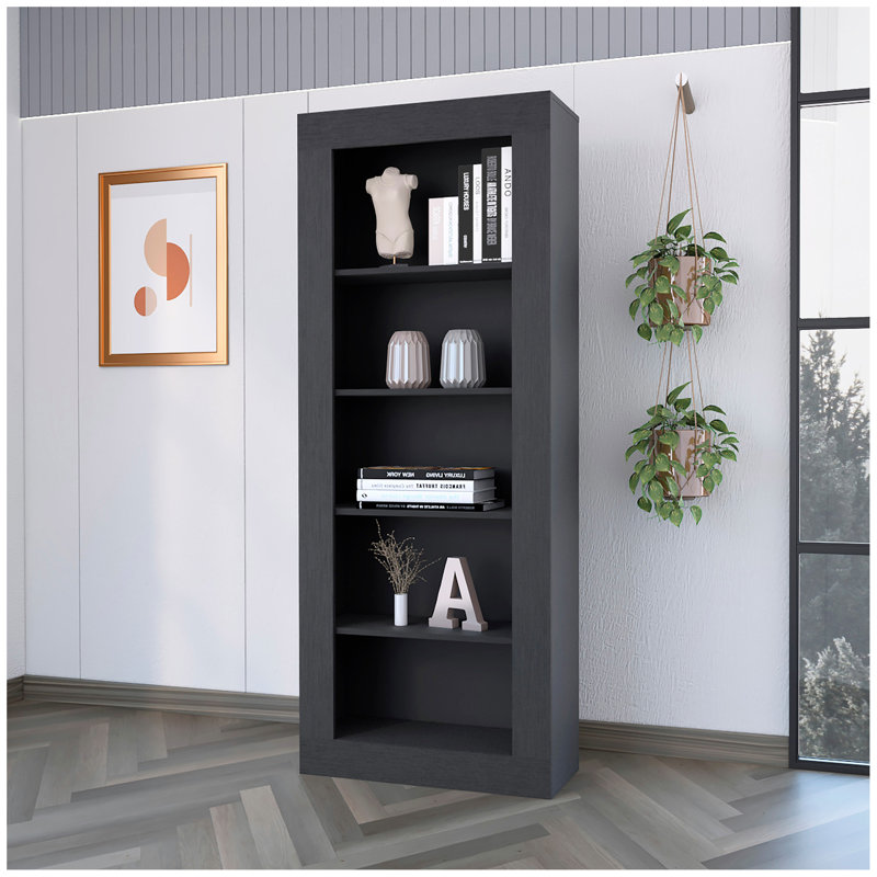 Bibliothèque Melbourne avec 5 tablettes de rangement