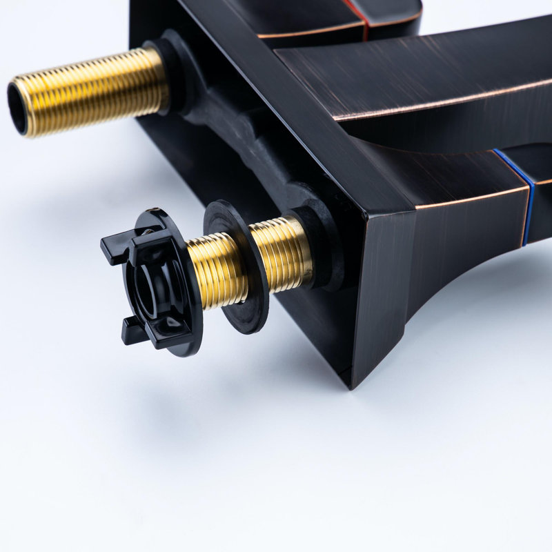 2-handle Bathroom Faucet with Drain Assembly, Oil Rubbed Bronze