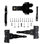 National Hardware Black Metal Hinge
