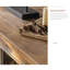 Buffet en bois massif brun