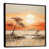 Cadre flottant noir