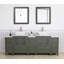  Ensemble de meuble-lavabo double 84 "avec miroir 84"-106870185