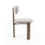 Aymer Fabric Side Chair in Gray