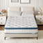 White Noise Pocket Sprung Mattress-123243895