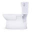 TOTO Glaston Two-Piece Elongated 1.28 GPF Universal Height Toilet with CEFIONTECT, Cotton White - CST472CEFG#01-1723618783