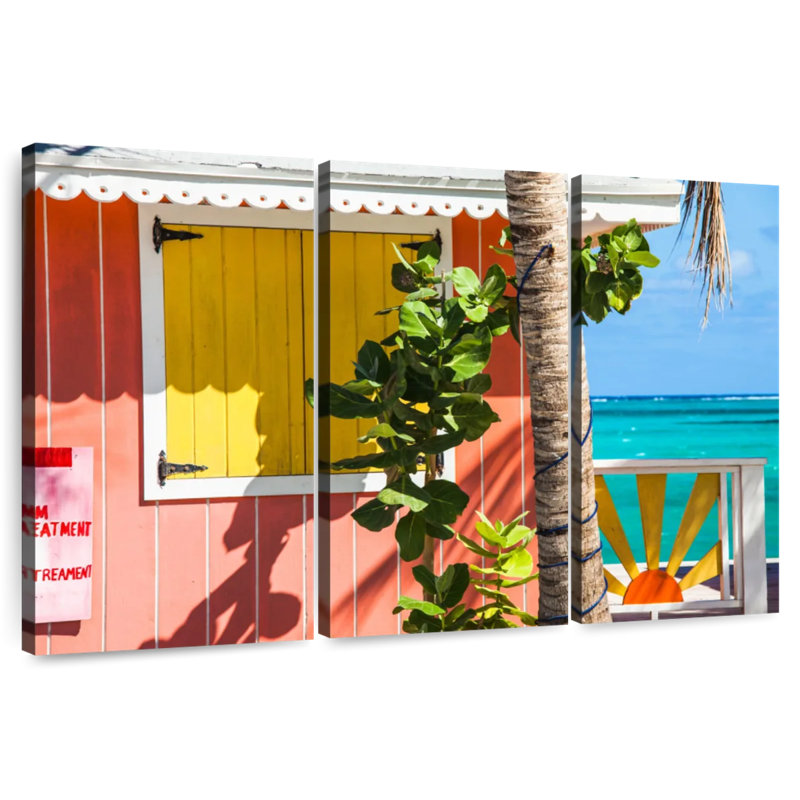 Lilie Caribbean Beach Cabana, 48" H x 74" W