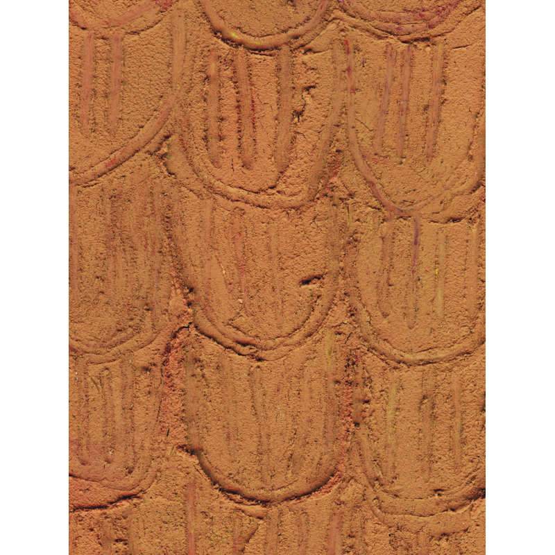 Toit terre cuite, H 48 po x l 32 po