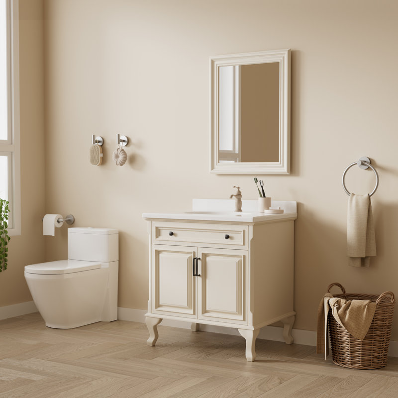 4-Piece Bath Hardware Set, Brushed Nickel