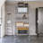 36'' W 5-Tier NSF-Certified Steel Shelving with Wheels